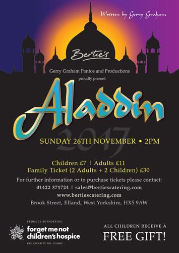 Find out more about Aladdin at Berties