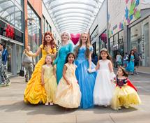 Princesses at the trinity walk princesses world record