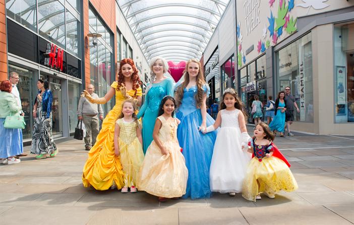 Princesses at trinity walk princesses 