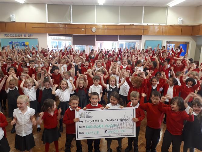 Wrenthorpe Academy ATW2 Cheque Picture